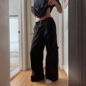 BDG Y2K Black Cargo Pants